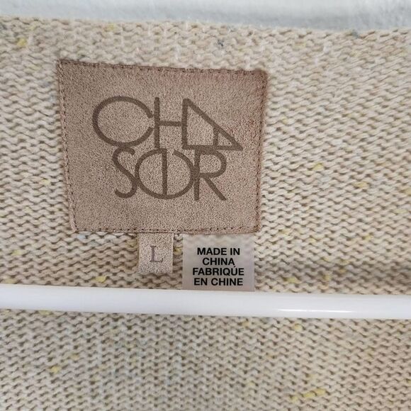 CHASER Western Waterfall Draping Open Cardigan Cotton Blend - Picture 2 of 6